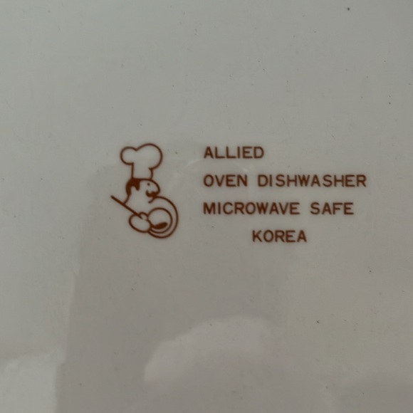 Vintage 80s pie plate - Picture 3 of 3